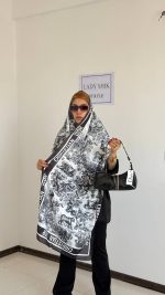 شال Dior ( دیور ) جنگلی مشکی
