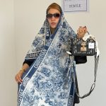 شال Dior ( دیور ) جنگلی سرمه ای