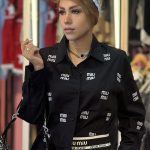 شومیز miu miu گلدوزی